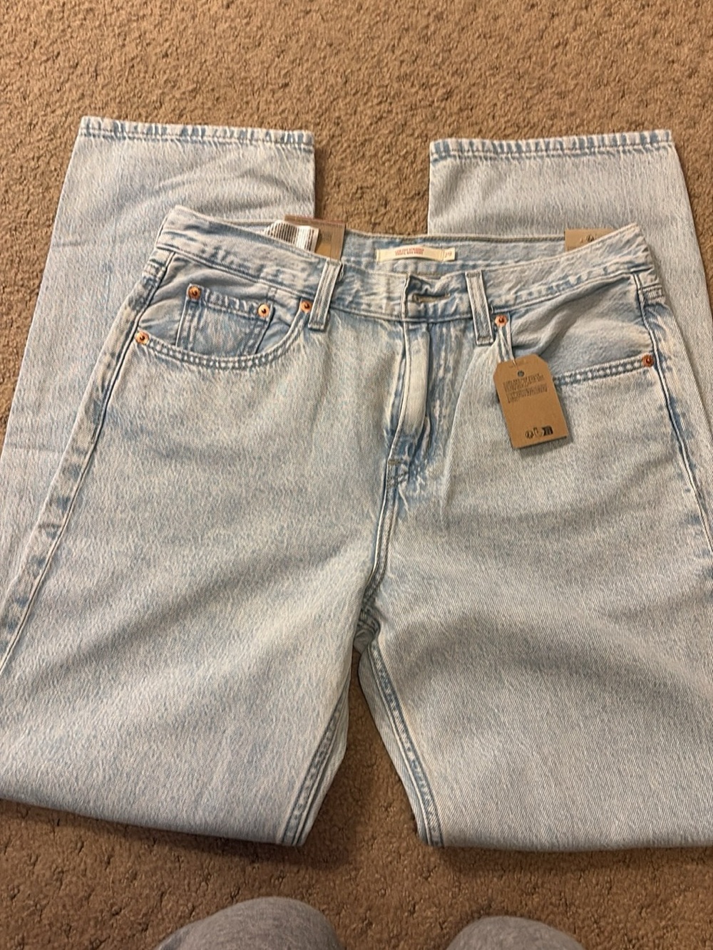 Levi's Light Wash Relaxed Women’s Jeans